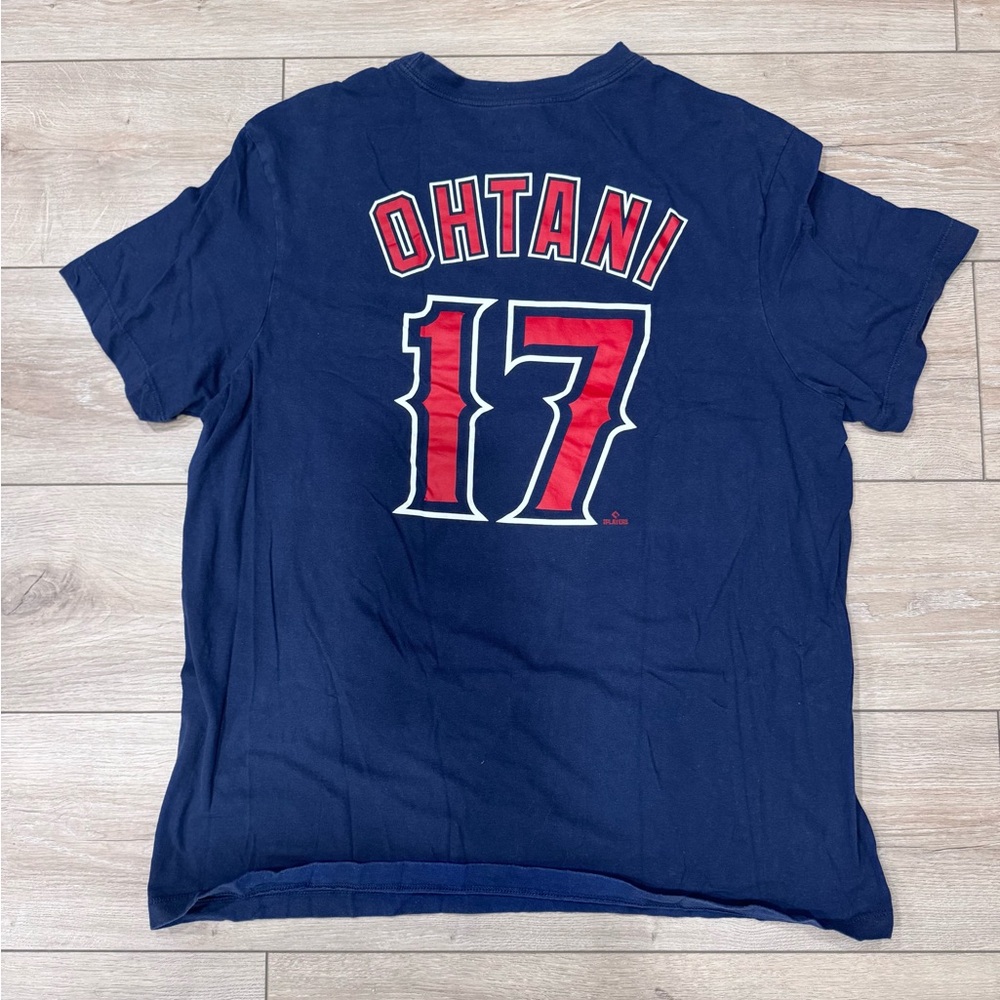 Nike Navy Blue Ohtani Jersey